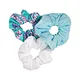 Terry Cloth Scrunchies With Brushing Process